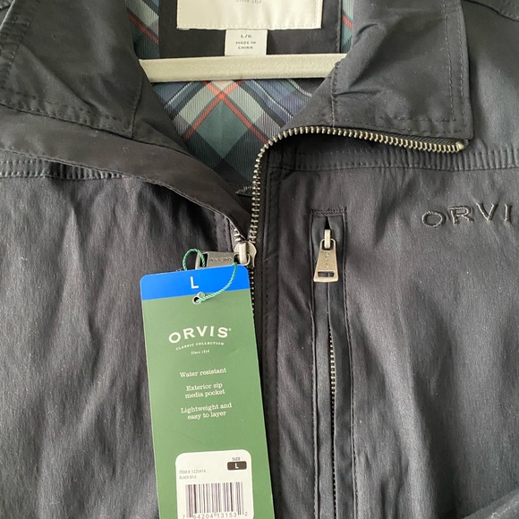 orvis lightweight nylon jacket